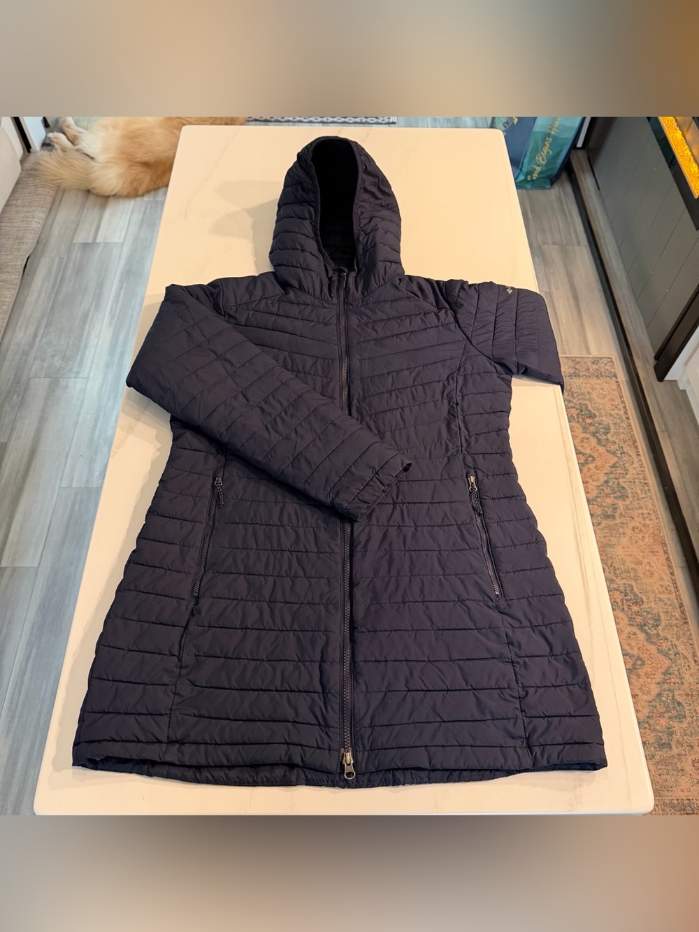 Columbia Women’s Mid Hooded Insulated Omni Heat Jacket